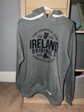 Ireland Originals Grey Graphic Hoodie
